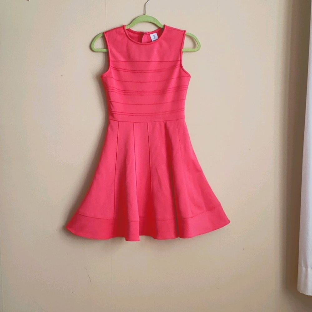 Coral dress